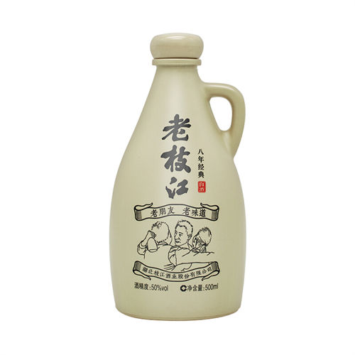 50度枝江8年经典淡雅香型白酒500ml的价位