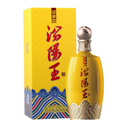 42度汾阳王清雅系列20黄盒清香型白酒500ml价格是怎样