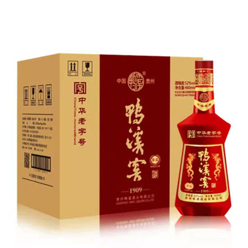 52度鸭溪窖珍品中国红6瓶整箱大约要多少钱