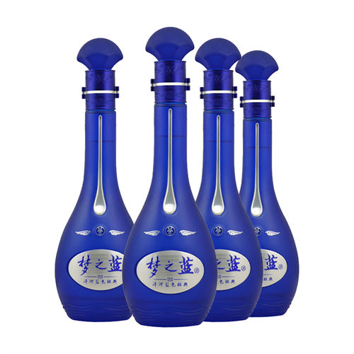52度洋河梦之蓝(M6)4瓶整箱大概市场价格